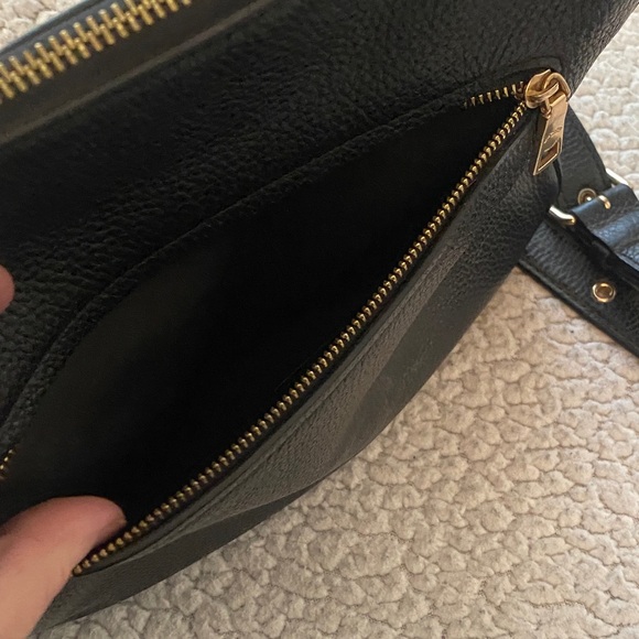 Coach Black Pebbled Leather Shoulder Bag - Picture 10 of 10